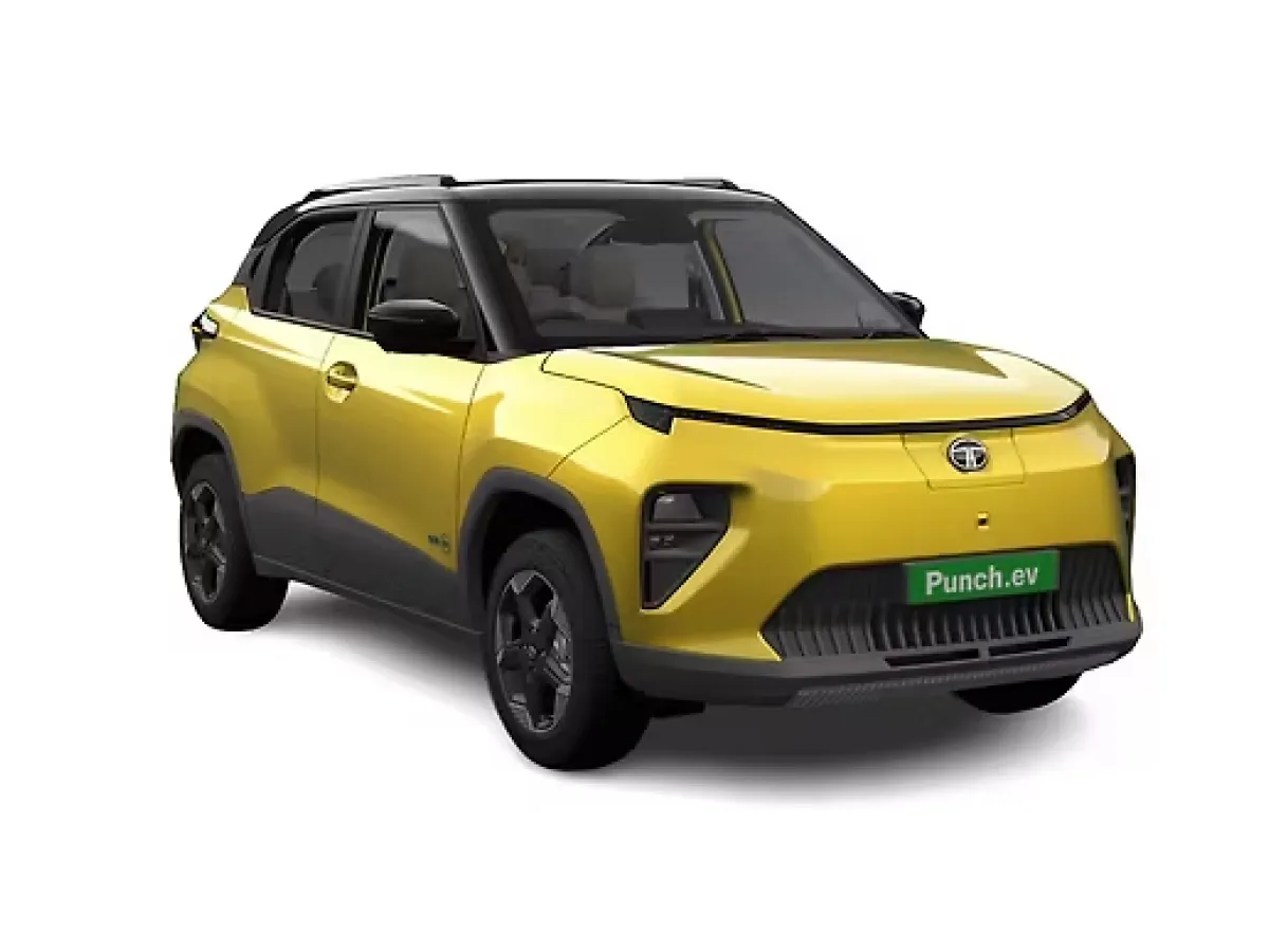 Tata Punch EV Fearless Yellow DT